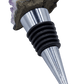 amethyst crystal cluster wine stopper angle