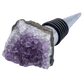 amethyst crystal cluster wines topper top view