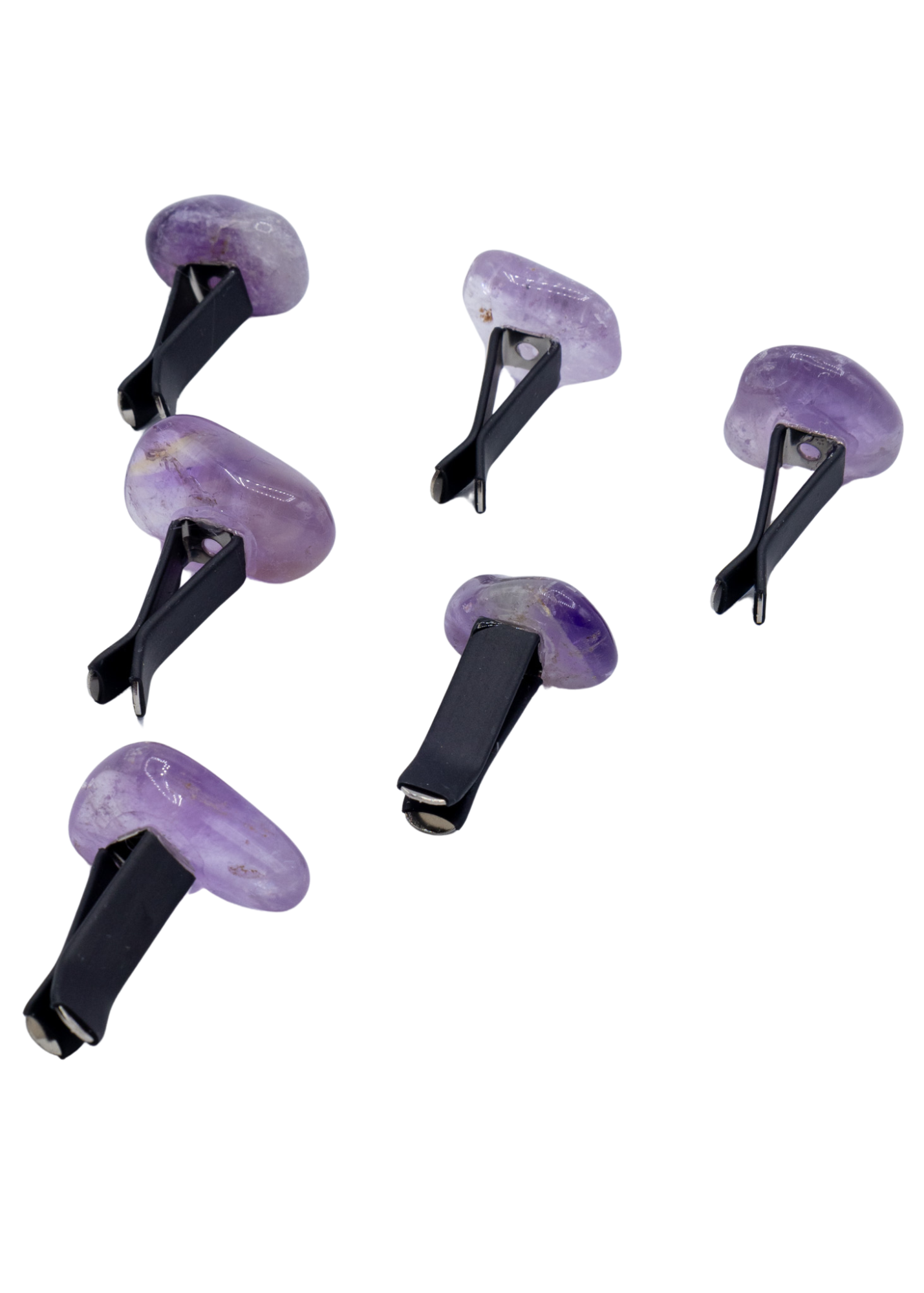 Amethyst Crystal Car Vent Clip