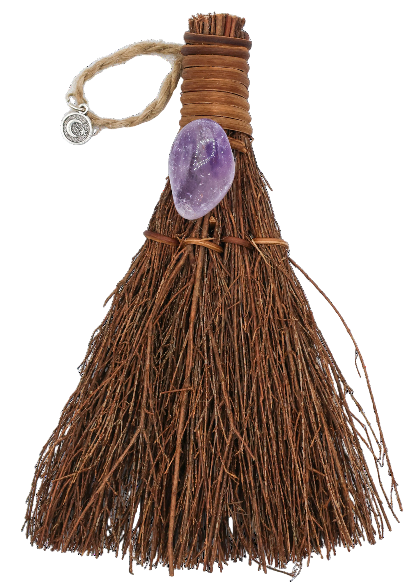 Amethyst Cinnamon Witch's Broom
