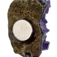 amethyst crystal cluster refrigerator magnet back