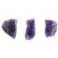 amethyst crystal cluster refrigerator magnet group
