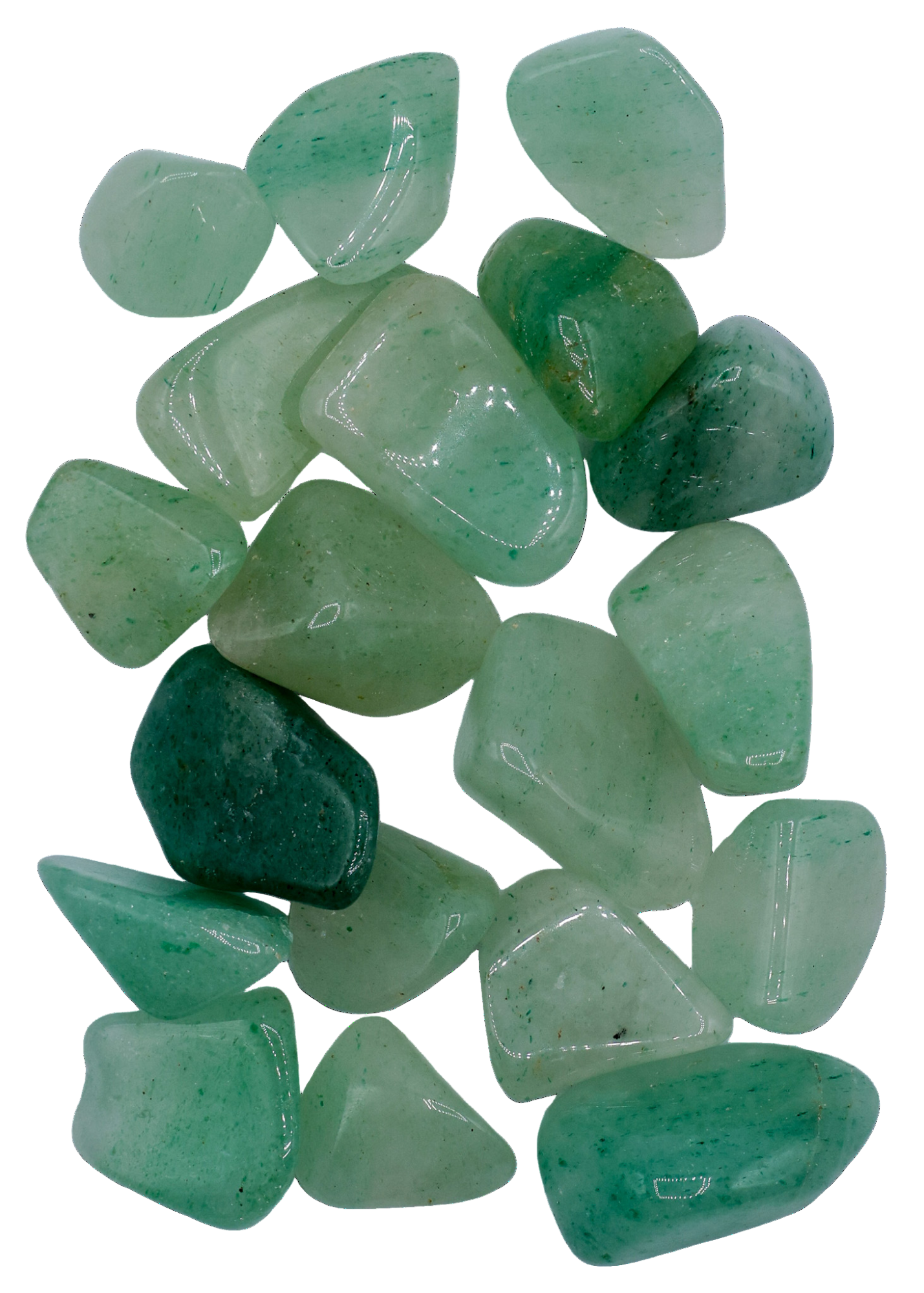 green aventurine tumbled stone