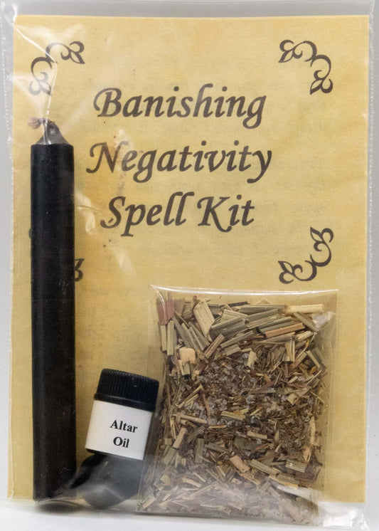 Banishing Negativity Spell Kit