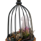 Bird Cage Crystal Sculpture 2