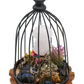 Bird Cage Crystal Sculpture 3