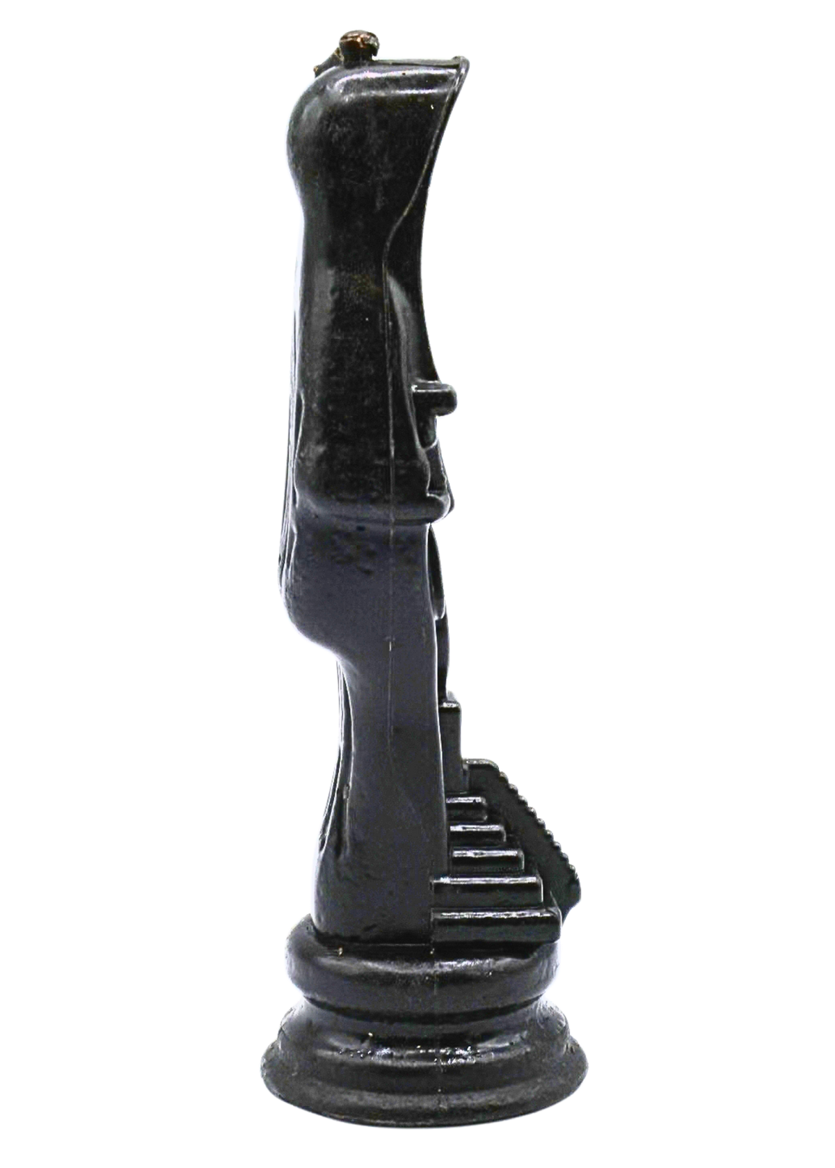 Black Holy Death Figure Candle side