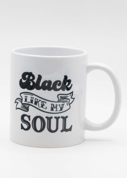 Black Like My Soul Coffee Mug 11oz