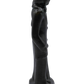 Black Wedding Couple Figure Candle side