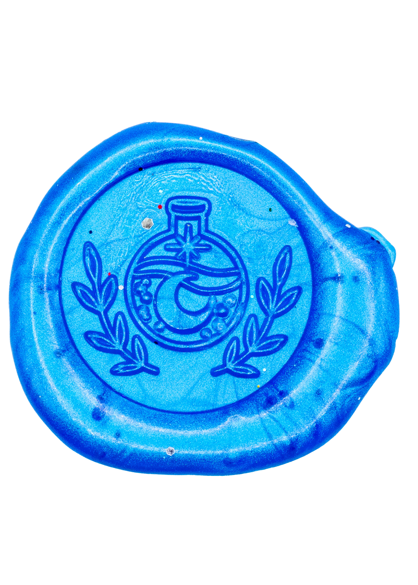 Potion Bottle Wax Seal blue