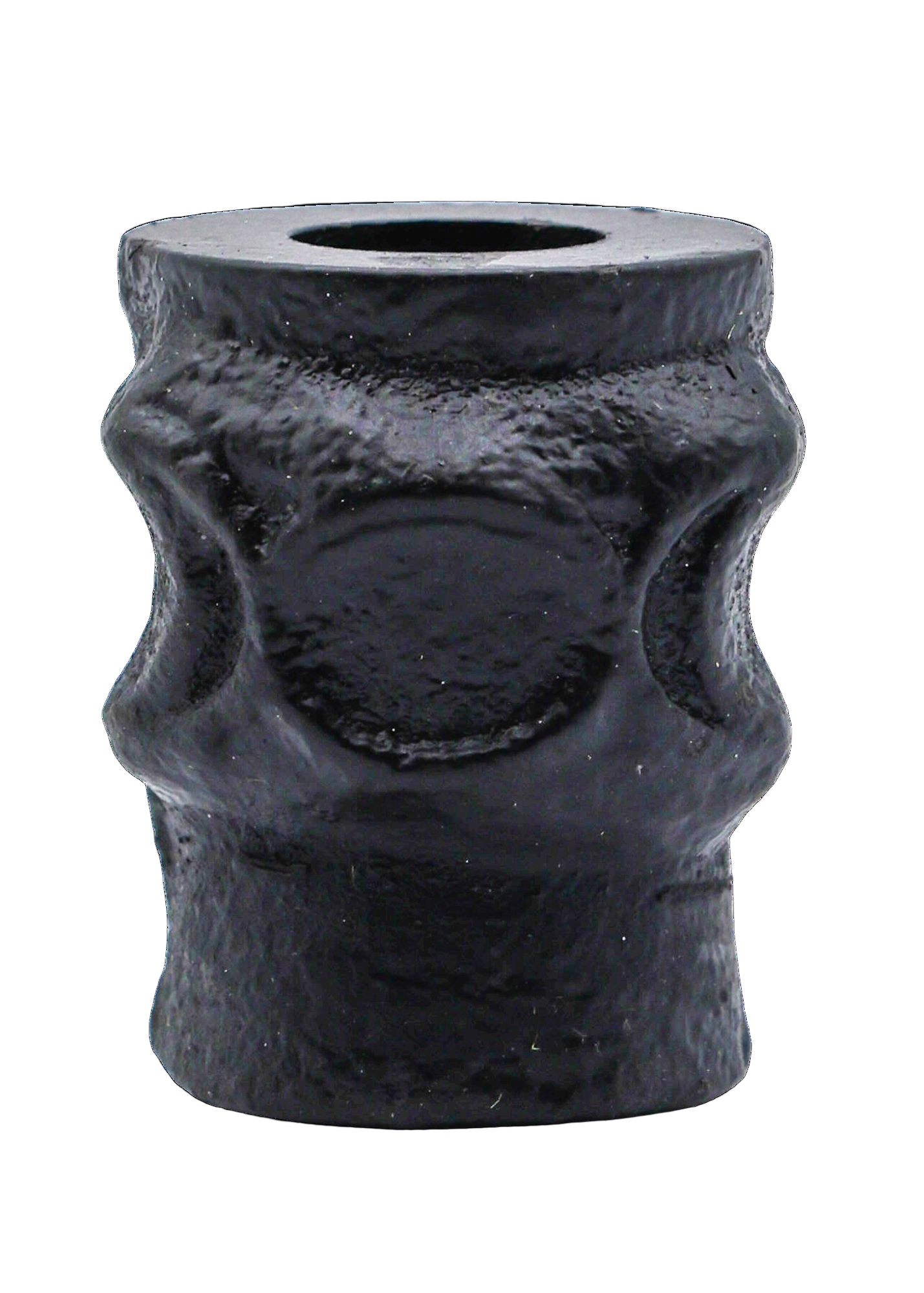 cast iron triple moon chime candle holder