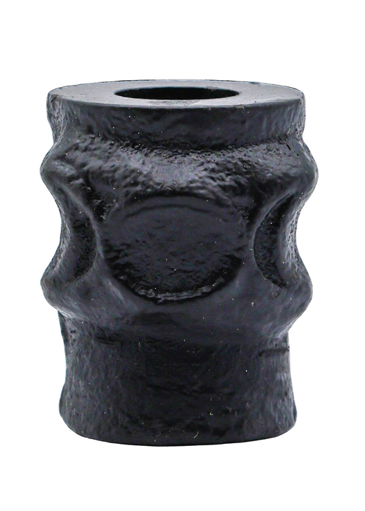 cast iron triple moon chime candle holder