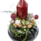Mookaite Point Cauldron Crystal Sculpture