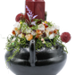 Mookaite Point Cauldron Crystal Sculpture side