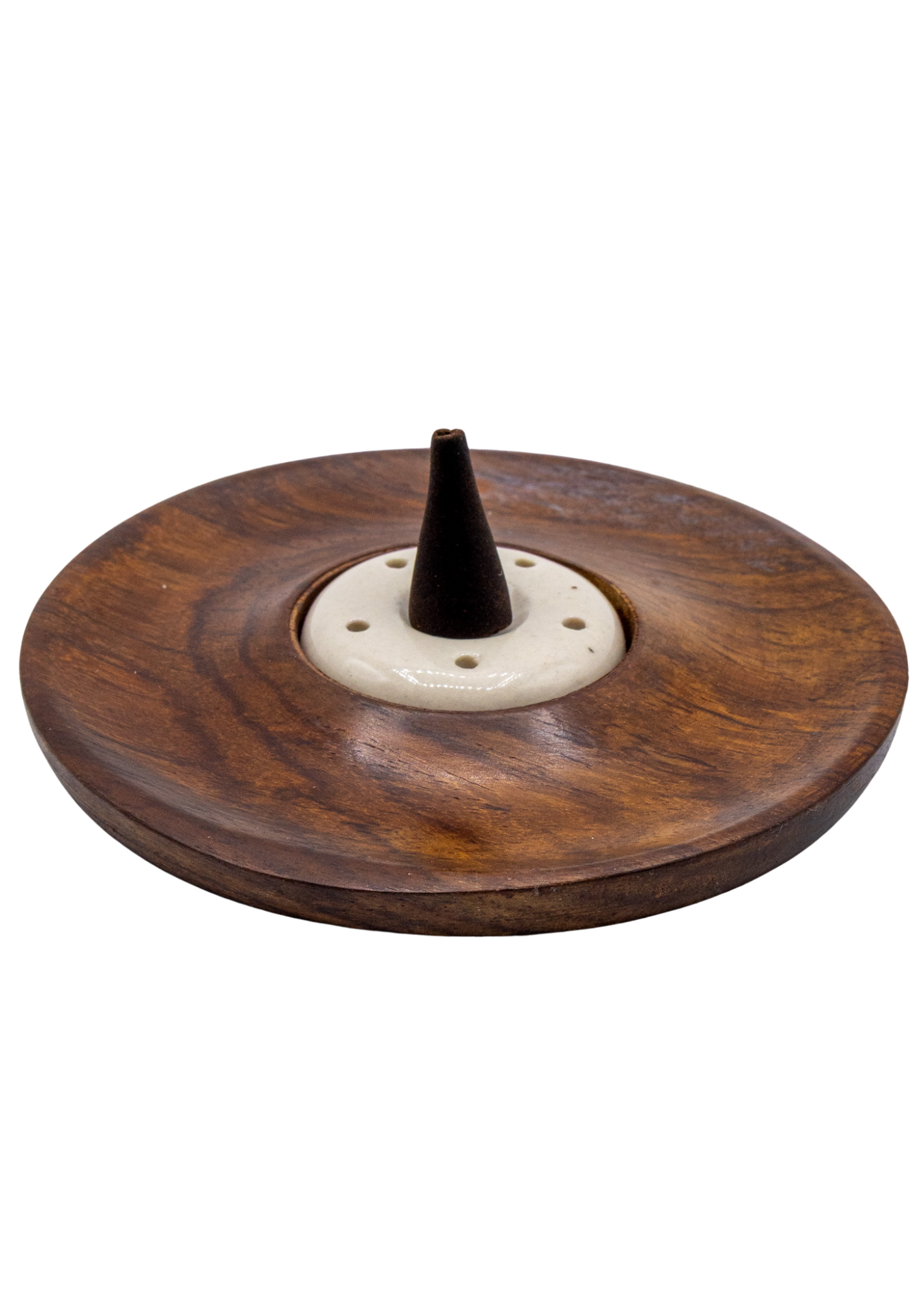 ceramic wood incense burner cones & sticks with cone