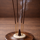 Ceramic & Wood Cone - Stick Incense Burner