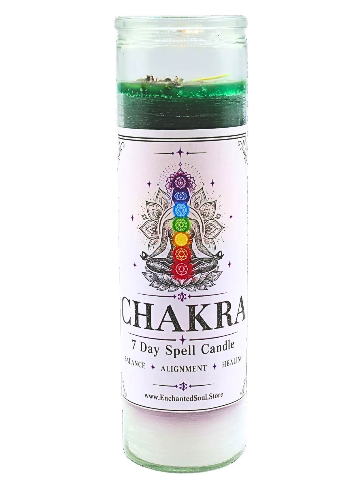 Chakra 7 Day Spell Candle