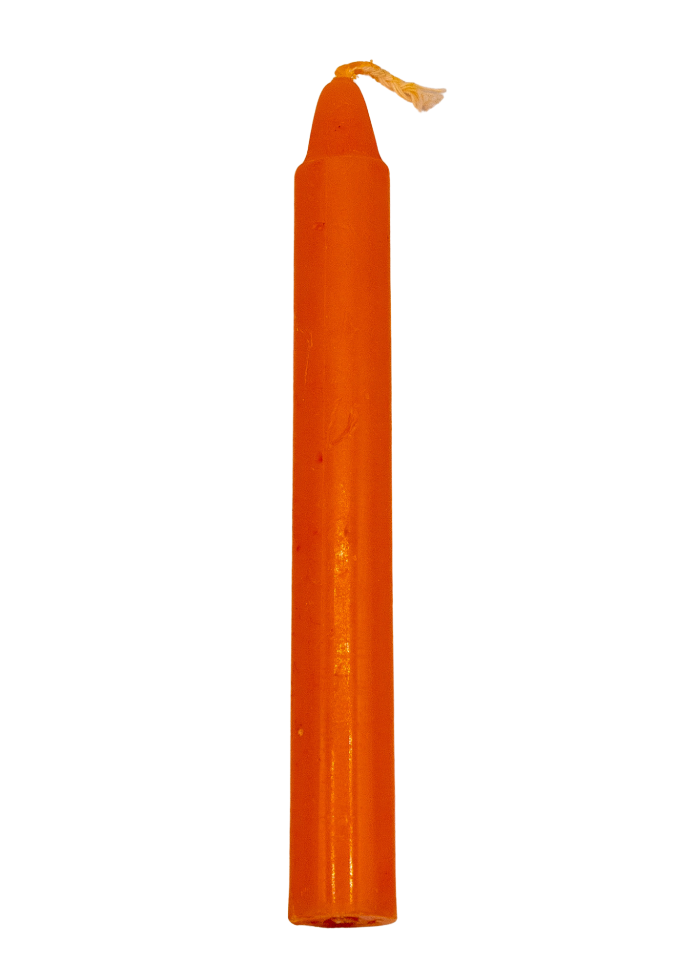 orange chime candle