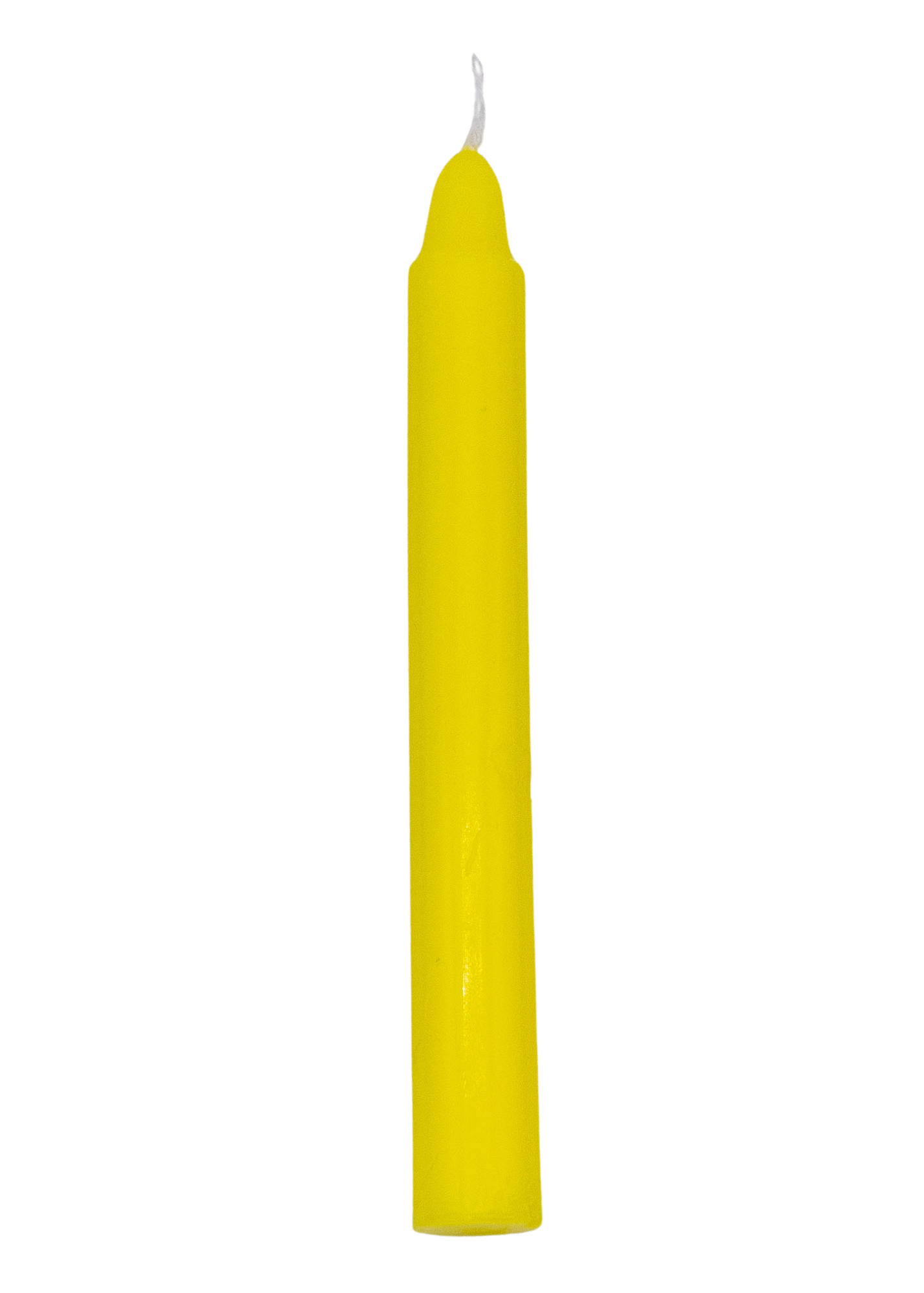 yellow chime candle