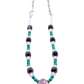 Cobaltocalcite Hand Beaded Necklace top