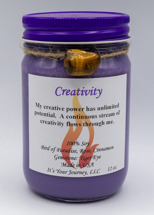 Creativity Intention Candle