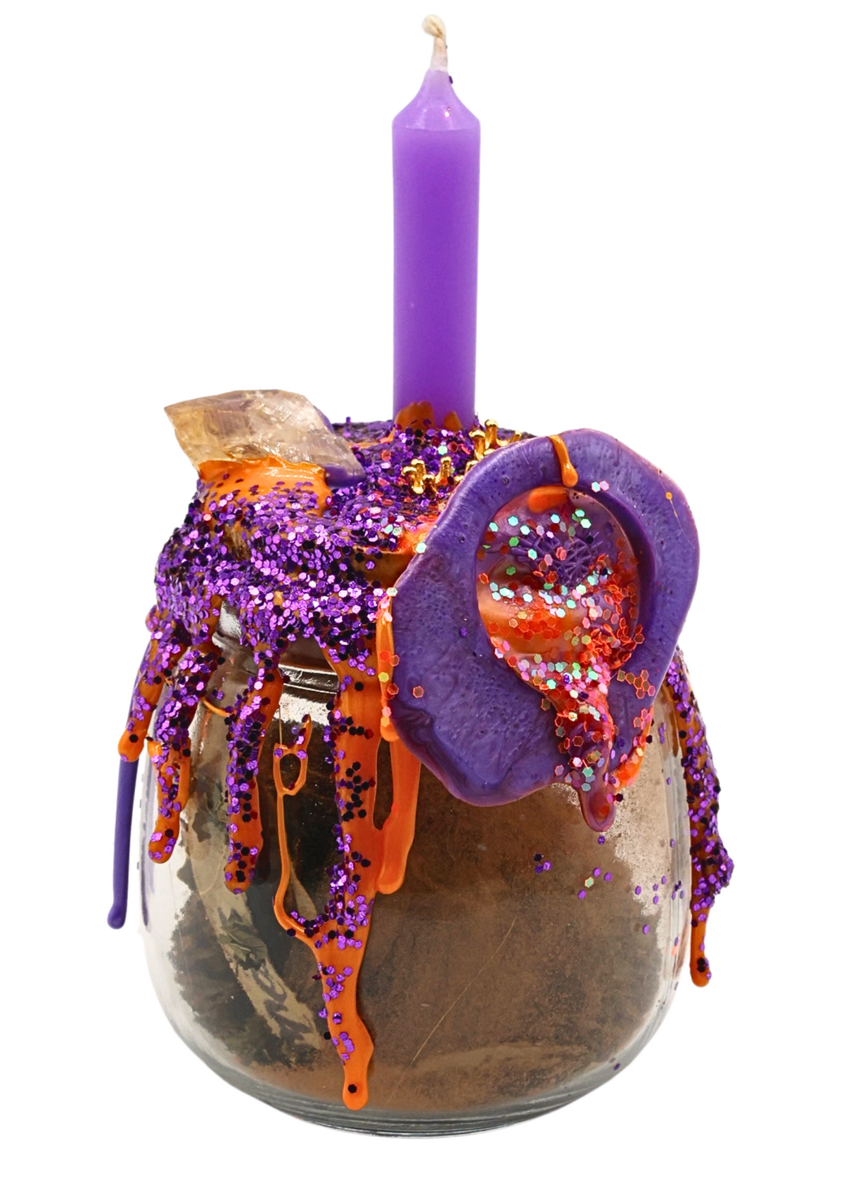Crown of Success Spell Jar no background