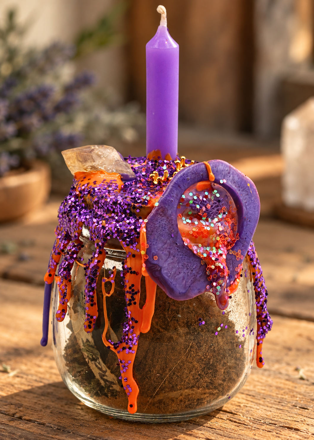 Crown of Success Spell Jar