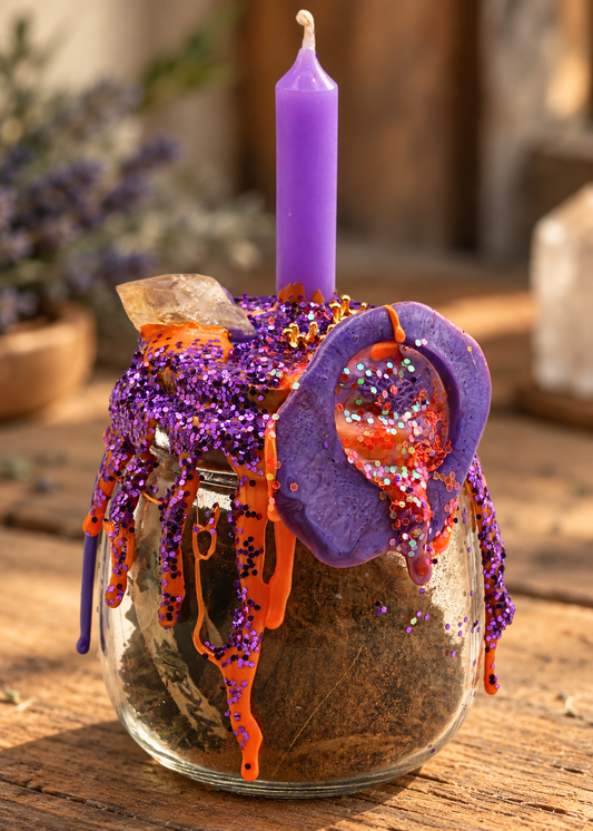 Crown of Success Spell Jar