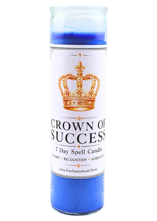 crown of success 7 day spell candle