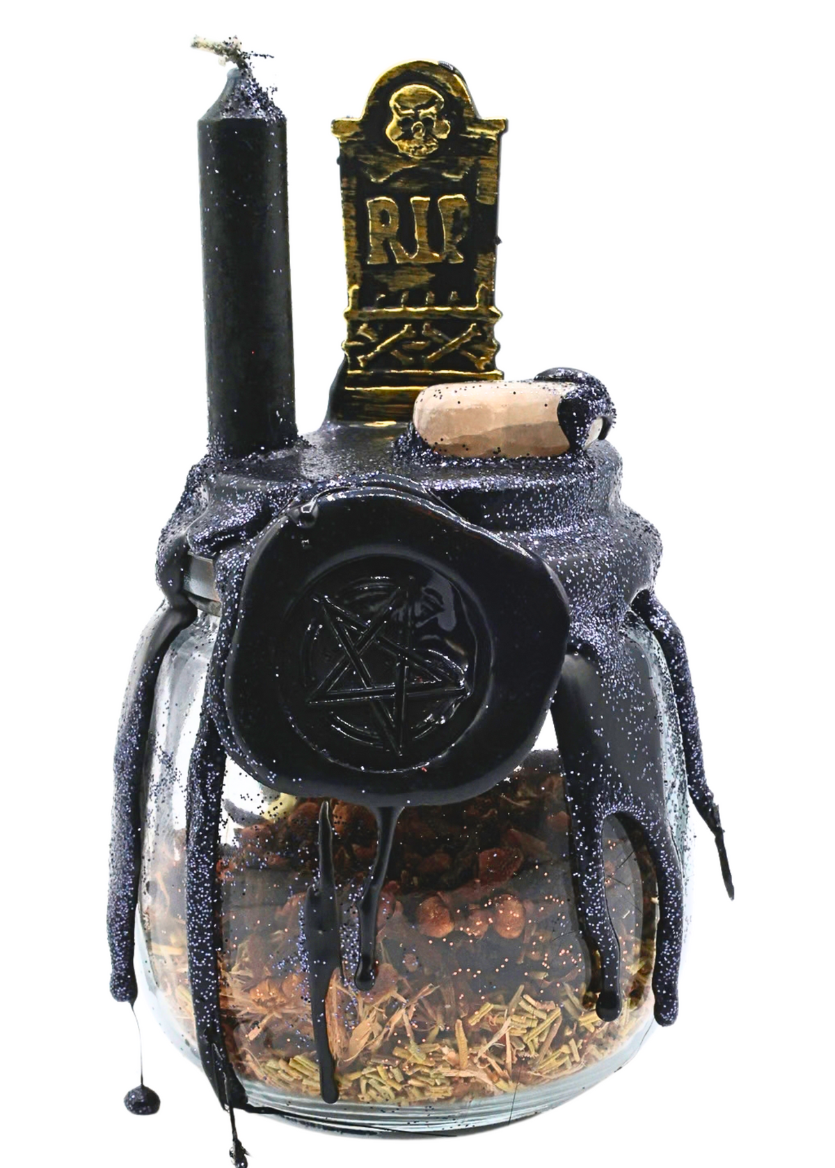 dead to me spell jar large no background
