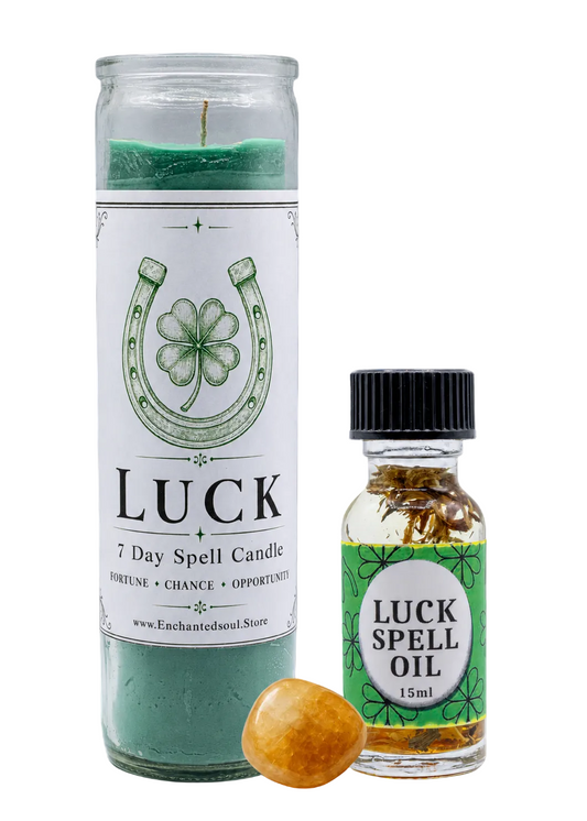 good luck and fortune spell kit bundle