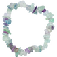 Fluorite Chip Stretch Bracelet