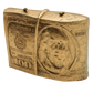 Gold 100 Dollar 2 Wick Candle right angle