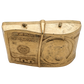 Gold 100 Dollar 2 Wick Candle top angle