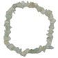 Green Aventurine Chip Stretch Bracelet front view