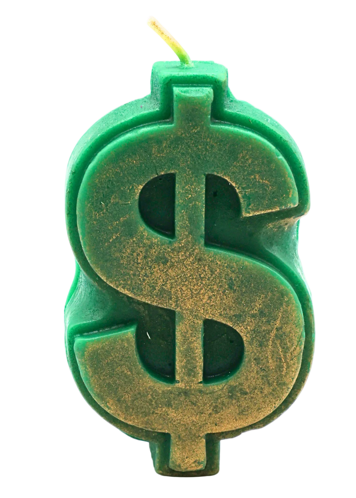 Green Dollar Sign Candle