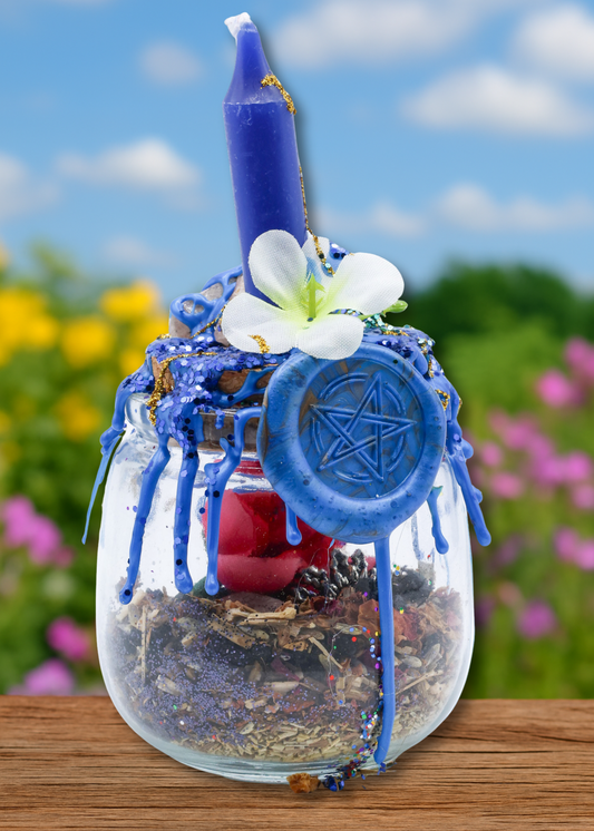 large healing spell jar