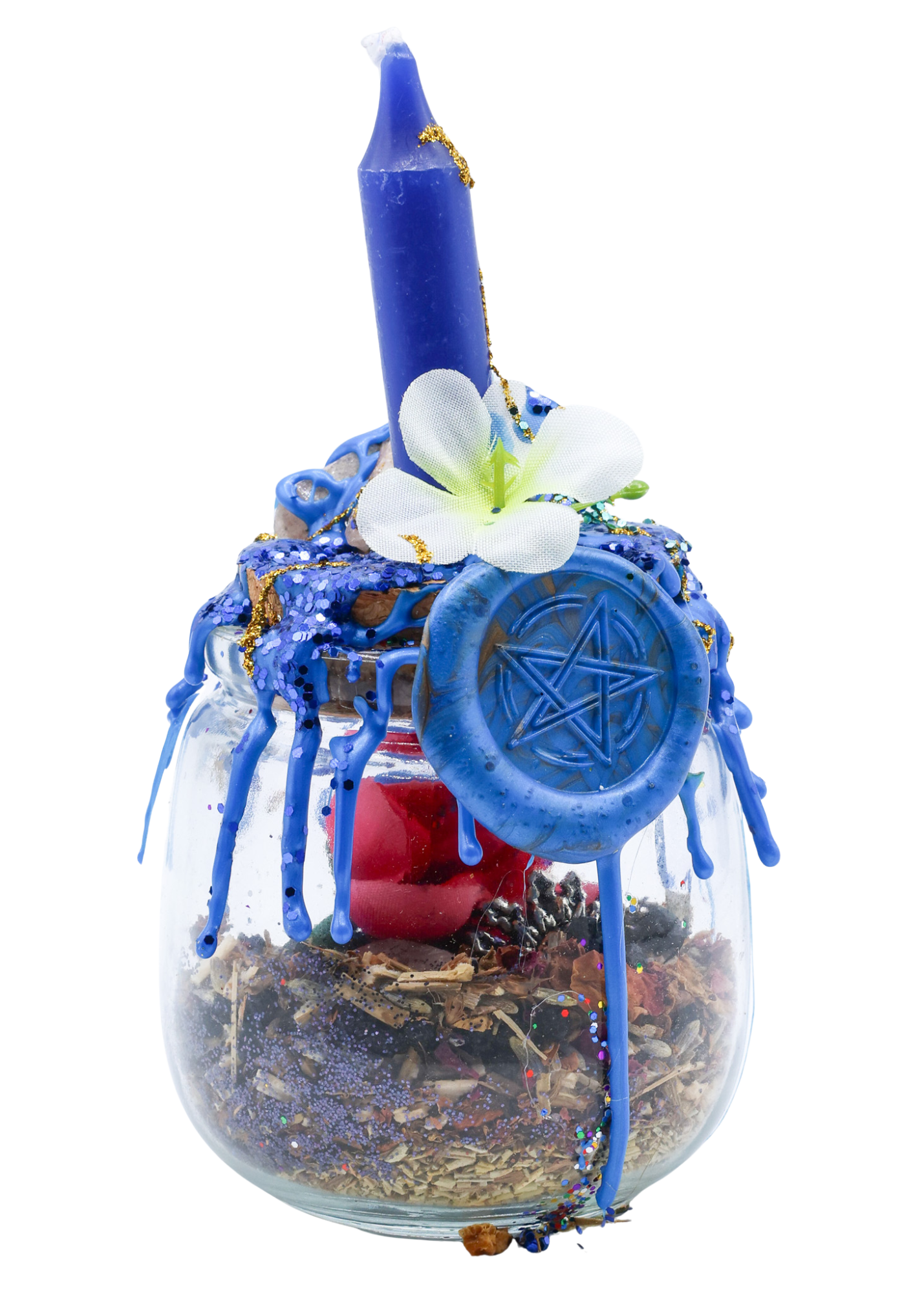 large healing spell jar no background