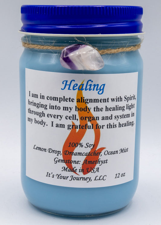 Healing Intention Candle