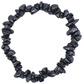 Hematite Chip Stretch Bracelet front view