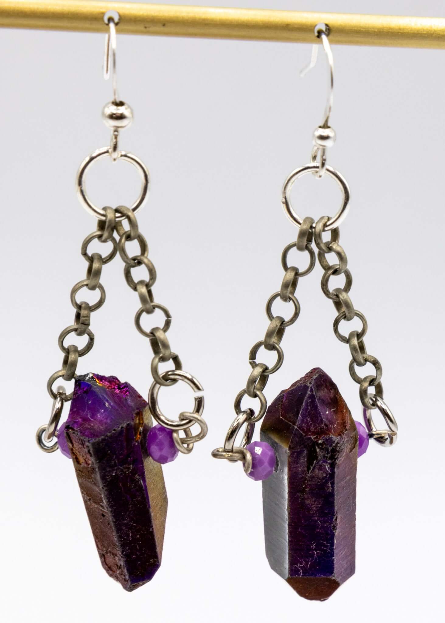 Higher Vibration Crystal Earrings