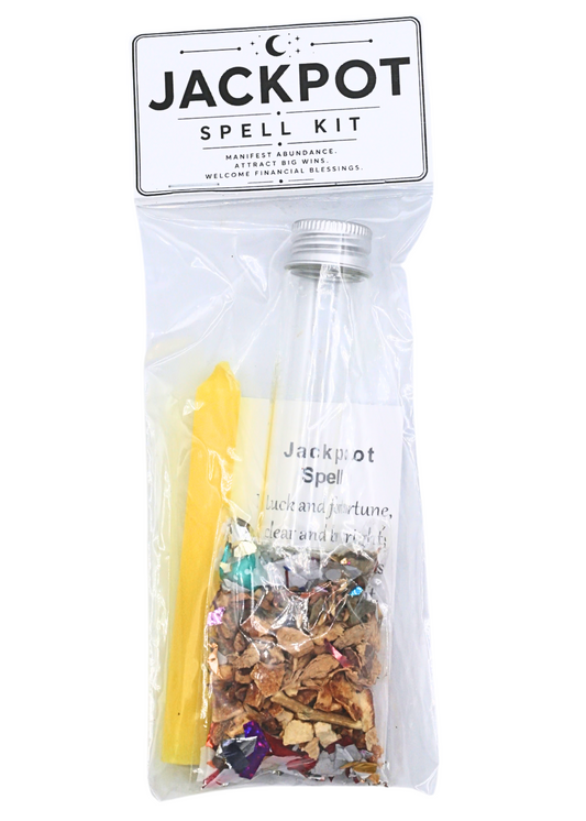 Jackpot lottery gambling spell kit