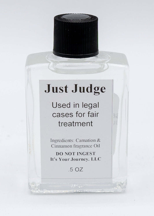 Just Judge Ritual Spell Oil