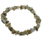 Labradorite Chip Stretch Bracelet angle