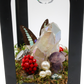 Butterfly Prism Lantern Crystal Sculpture image 4