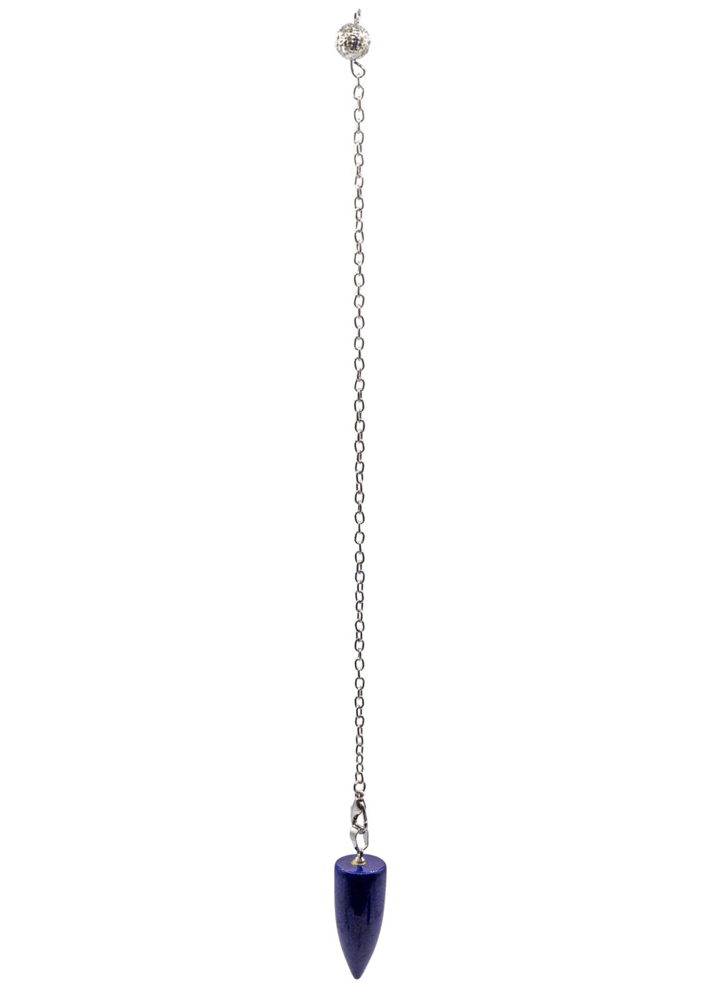 lapis lazuli tear drop pendulum full