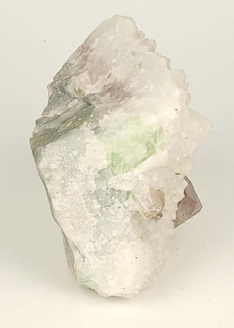 Large Cubic Fluorite on Calcite