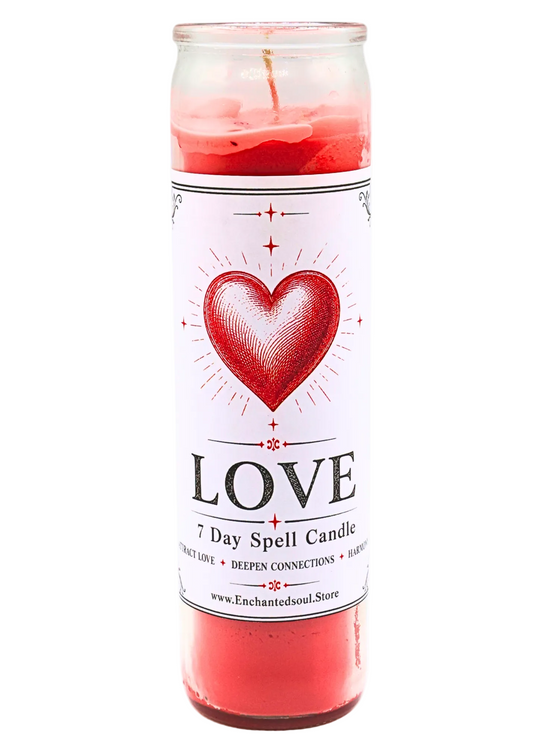 love 7 day spell candle