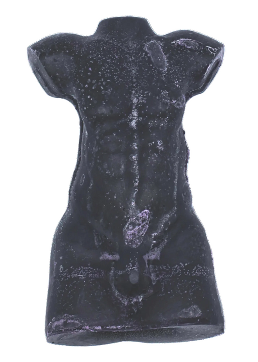 Black Male Torso Spell Candle