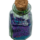 mini glitter potion spell jar angle